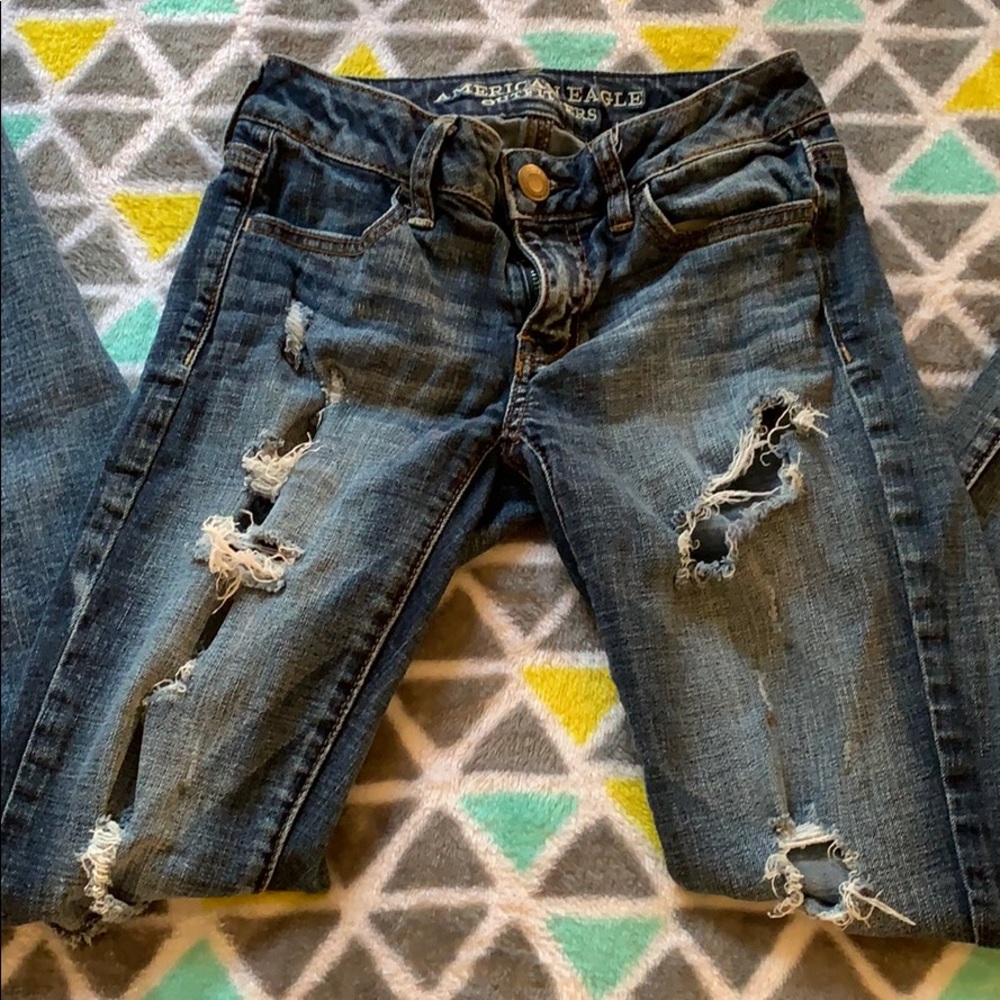 American eagle size 00 jeggings